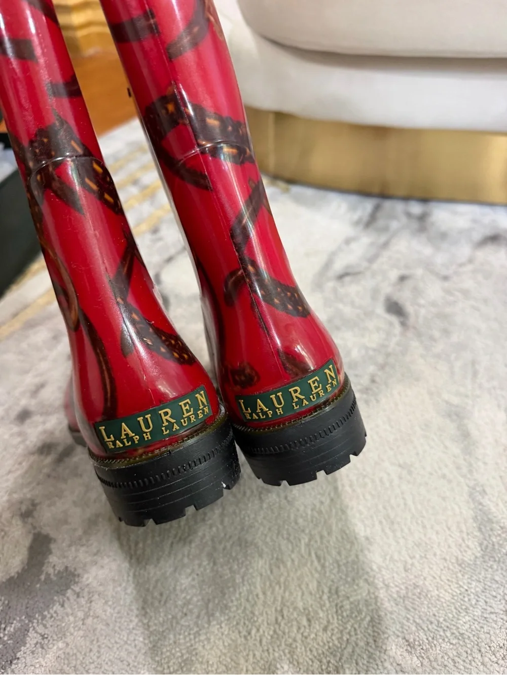 NWOT women’s Lauren Ralph Lauren Rossalyn II rain boots size 11